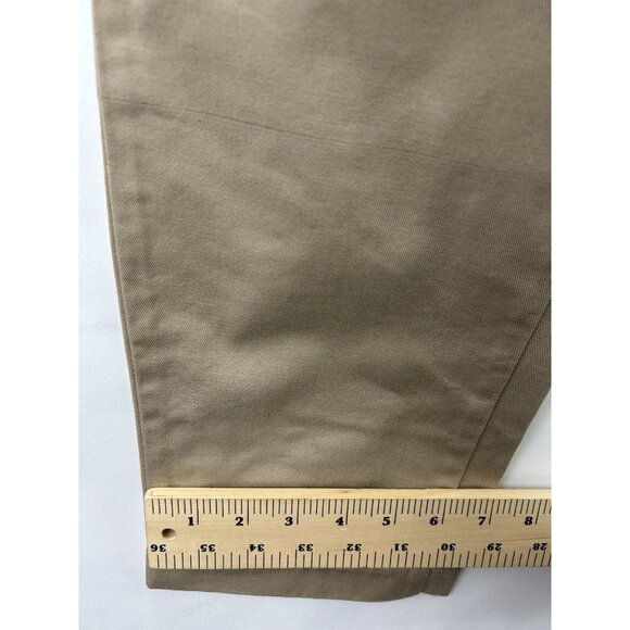 Women’s Dockers Flat Front Khaki 8 Short Tapered Legs No Wrinkle Pants NWT - Picture 4 of 16